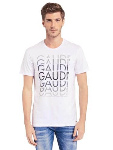 T-shirt Gaudi jeans 011BU64068 haut mode homme col rond vetement été