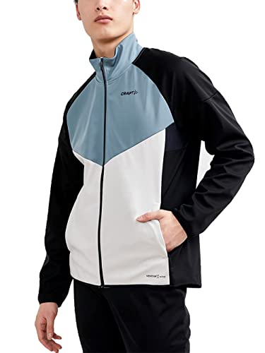 CRAFT GIACCA SCI FONDO UOMO INVERNO 1909596 999613 GLIDE BLOCK JACKET BLACK TROPPE (M)