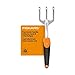 Price comparison product image Fiskars Ergo Cultivator for Digging, Aerating Soil, and Weeding, Heavy Duty Garden Tool with Hanging Hole