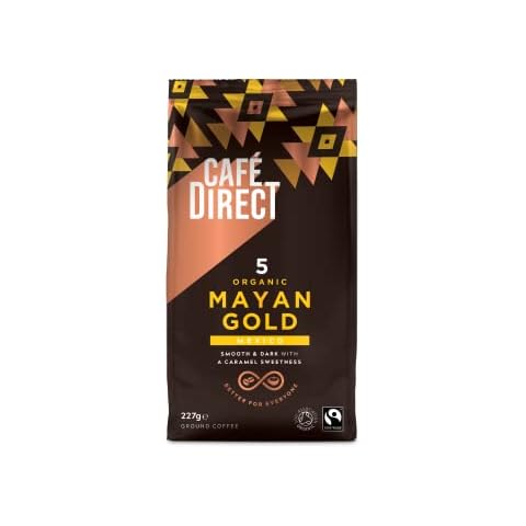 Cafédirect Mayan Gold Mexico Organic Fairtrade Ground Arabica Coffee 227g (Pack of 6) Cover
