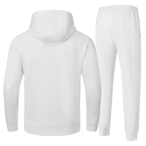 Rdruko Men's Tracksuits Sweatsuits 2 Piece Jogging Casual Athletic Hoodie and Sweatpants Set for Men2
