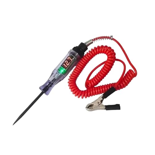 Sonde test et stylo pour ampoule électrique avec voltmètre auto 5V-120V