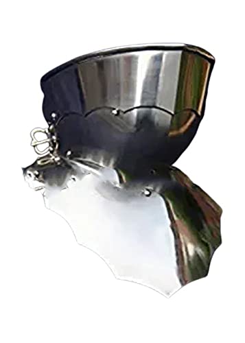 NauticalMart SCA LARP 15th Century Medieval Bevor with Falling Lame