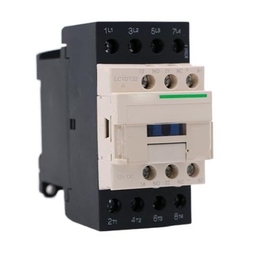 Contacteur magnétique électrique CC LC1DT32JL 4NO 32 A 12 V pour rail
