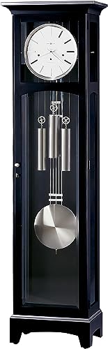 Albert Contemporary Black Floor Clock image product image