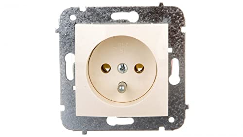 Carla 5901752634916 Container Single Z/U Cream Electro-Plastic Surface-Mounted