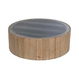 Farbe: mehrfarbig Home ESPRIT Couchtisch Fichte Holz MDF 90 x 90 x 30 cm