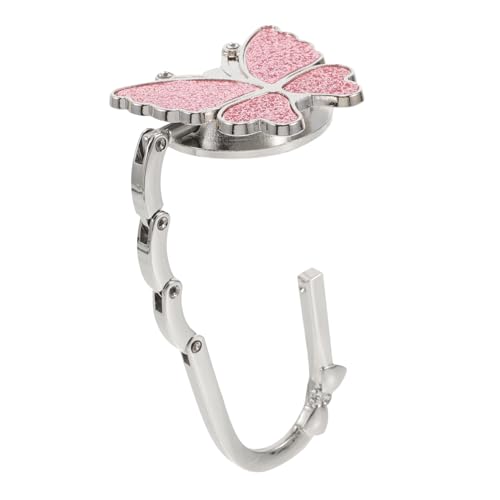 OSALADI Handbag Hanger for Table Purse Holder Bag Hook Butterfly Shape Purse Hook Desk Bag Holder