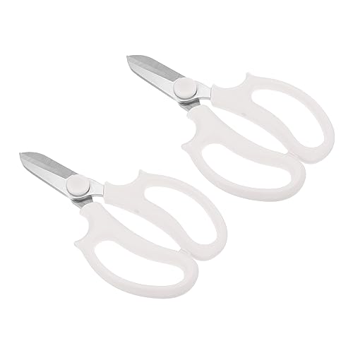 Tijeras para flores PATIKIL, 2 piezas, color blanco miniatura 1