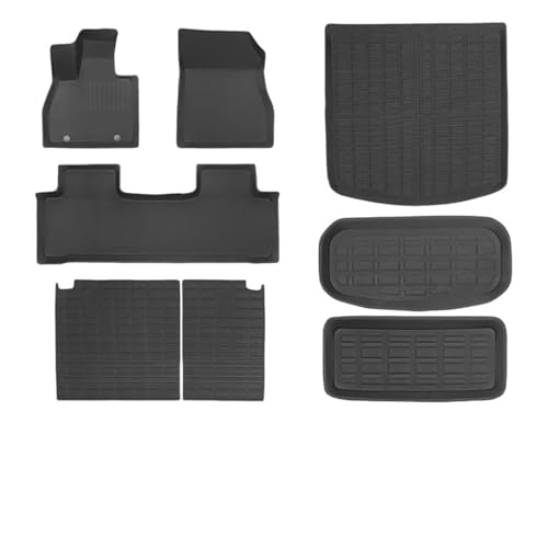 Tapis de voiture BYD Sealion 7 protection coffre 3D tous temps étanche