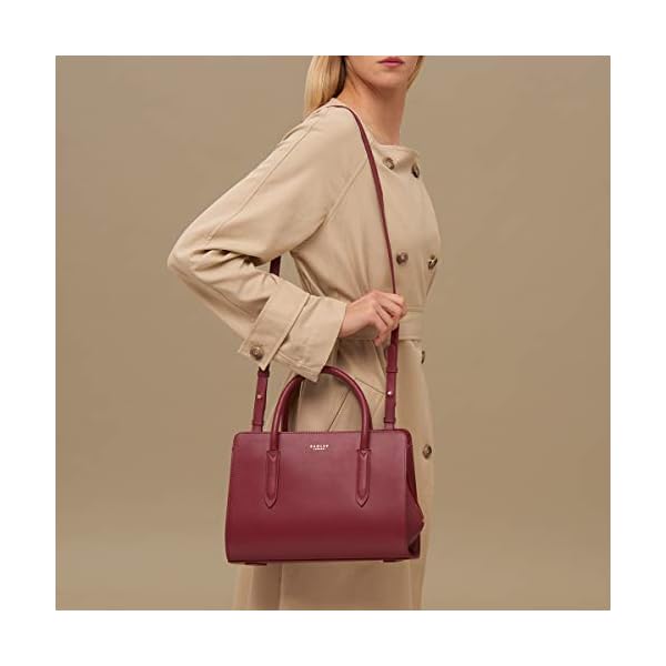 RADLEY London Womens Liverpool Street Leather Satchel Medium Ink