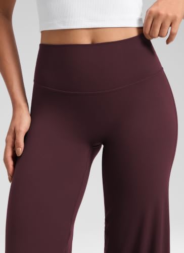 Image of CRZ YOGA Softretch Wide Leg Pants 28 inch /30 inch /32 inch | No Front Seam, Ultimate Comfort, Next to Skin, Yoga, Casual, High Waisted, for Women