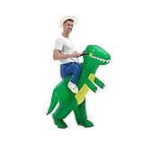 [Enhong] ハロウィン 宇宙人 海豚 鶏 着ぐるみ ET コスプレ クリスマス alien にわとり コスチュームセット エイリアン 文化祭 いたずら おもしろ 仮装 (緑恐竜L)