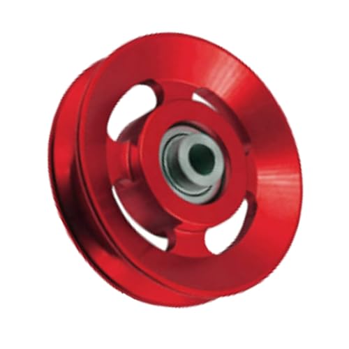Avejjbaey Gimnasio Pulley Rueda Redonda Rodamiento Polea Rueda Reemplazo Pulley Fitness Gimnasio Equipo Cable Máquina Llevar Prueba