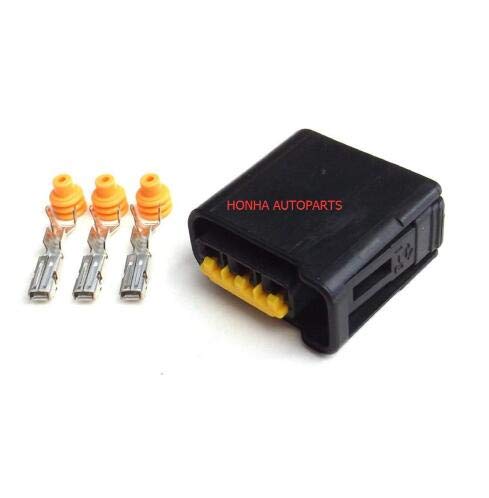 Davitu Cables, Adapters & Sockets - 3 pin automotive ignition coil FW-C-D3F FW-C-D3F-B Furukawa 3 pin female connector for Subaru - (Color Name: 100sets)