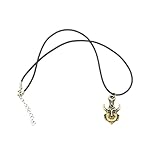 XJKLBYQ Creative Supernatural Dean Winchester Mask Necklace Amulet Demon Pendant Necklace Jewelry Bronze winchester mask necklace