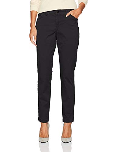 Riders by Lee Indigo Women's Ponte Knit Pant, Black, 10