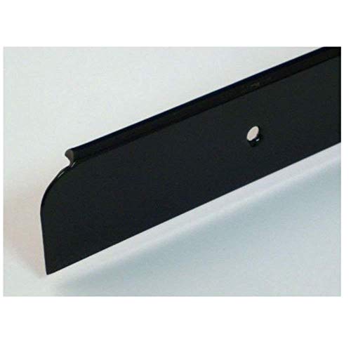 Kitchen Worktop Trim End Cap Black 40mm x 630mm