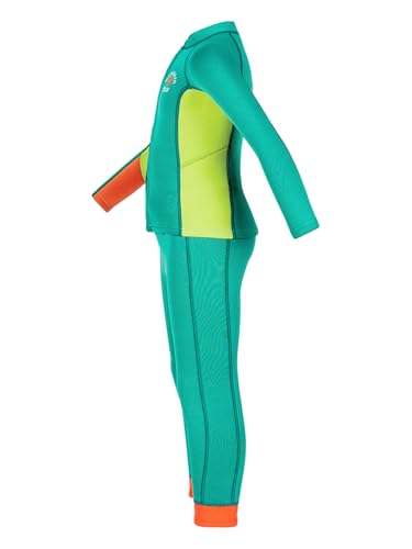 Kaerm Girls Full Wet Suit 2.5mm Neoprene Swimsuit Swim Tops Pants Set in Cold Water for Surfing Diving4