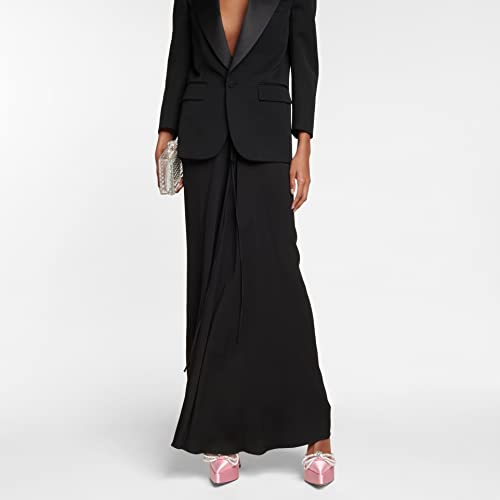 Women Platform Pumps Rhinestone Double Bow Chunky Heeled Sandals Crystal Embellished Ankle Strap Buckle Shoes Satin Pointed Toe Pumps Tapered Block Heel Dress Shoes for Women3