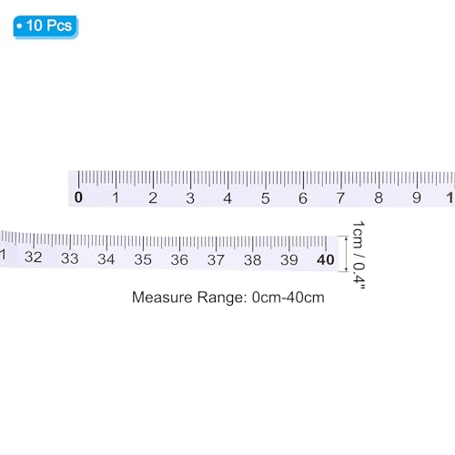 Cinta métrica adhesiva 40 cm pack 10 unidades miniatura 2