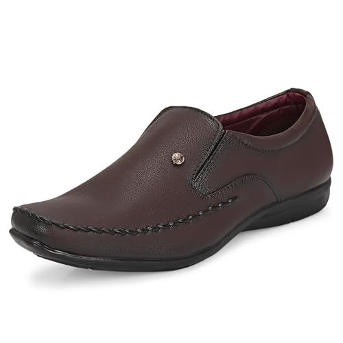 Image of Centrino Formal Shoe for Men | Cushioned Insole for Better Comfort | Stylish Slip-on for Boys | Perfect for Office Wear & Formal Dress (9788)