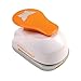 Produktbild Fiskars Motiv-Hebelstanzer, Schmetterling, Ø 2,5 cm, Für Links- und Rechtshänder, Qualitäts-Stahl/Kunststoff, Weiß/Orange, Lever Punch, M, 1004648