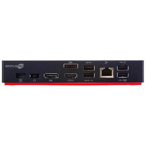 Estación de acoplamiento USB-C para Lenovo ThinkPad Carbon X1 y Yoga reacondicionada