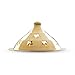 Borosil Brass Akhand Puja Diya in Large Size- Handcrafted India Tradition Brass Lamp can be Used in Mandir, Bed Room and All Festivals Like Diwali Christmas etc.