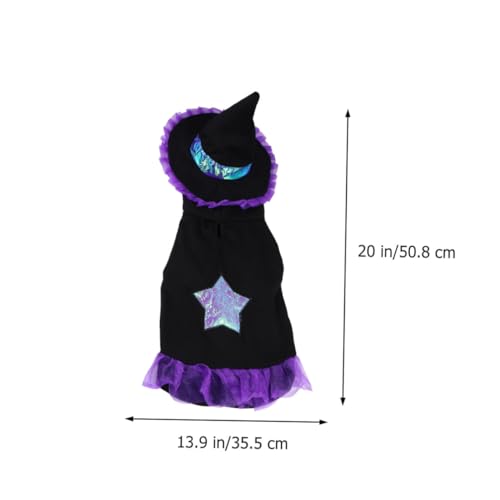Disfraz de Mago para Perros Talla L Halloween miniatura 2
