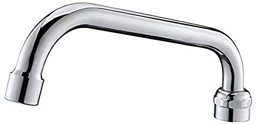 IMLEZON 8" Swivel Gooseneck Spout for IMLEZON Commercial Faucet Only, Chrome Finished