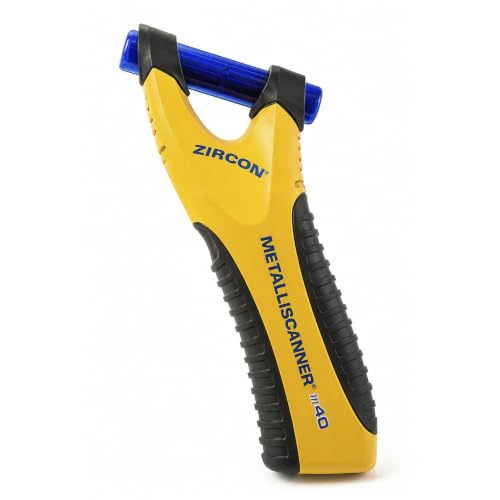 Zircon MetalliScanner m40 Handheld Electronic Metal Detector For Use on Dry Wall, Concrete, Lathe...