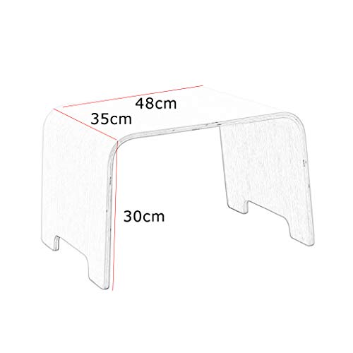 Table basse à la mode avec piétement géométrique stable marque Feito Na