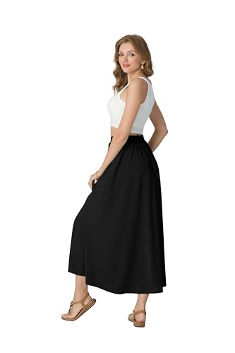 HiMONE Women's High Waisted Maxi Skirt - Now $13.99 (53% Off) - Image 4
