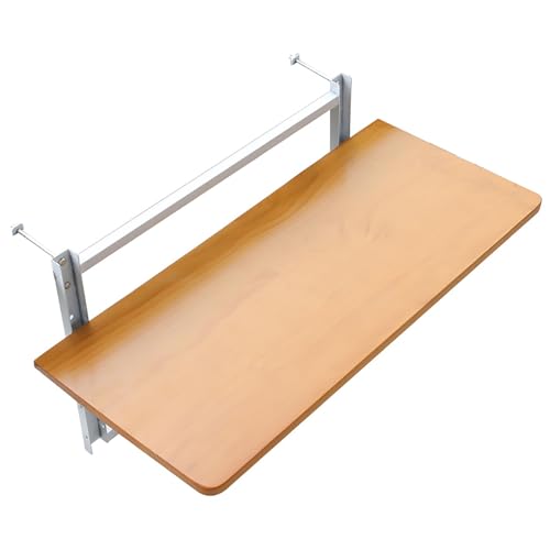 Escritorio para barandilla de exterior elegante con mesa de balcón de alta gama 2