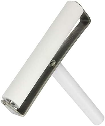 Aexit Anti-Static Silicone Painting Supplies & Wall Treatments Roller Manual Cleanner Tool 4.9″ Paint Rollers Long White