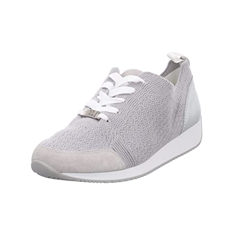 Preisvergleich Produktbild ARA Damen LISSABON Sneaker, Pebble,Silber, 39 EU