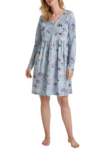 Calida Favourites Night Shirt chemise de nuit femme en coton fluide pour le coucher