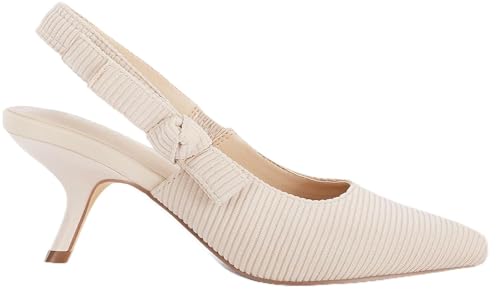 Womens Slingback Kitten Heels Closed Pointed Toe Bowknot Work Pumps Dress Shoes