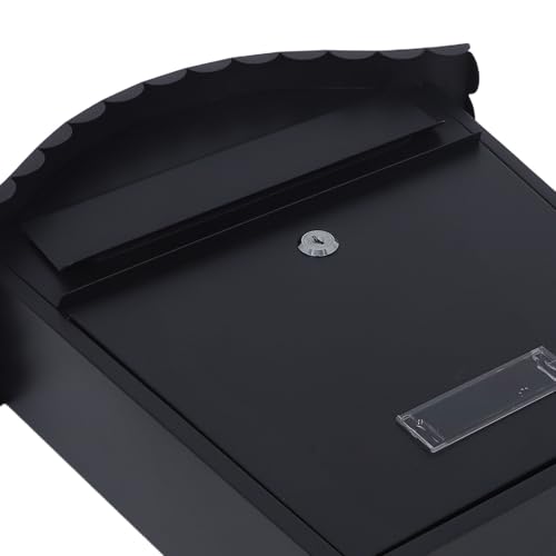 Boîte aux lettres extérieure étanche avec serrure sécurisée à clé
