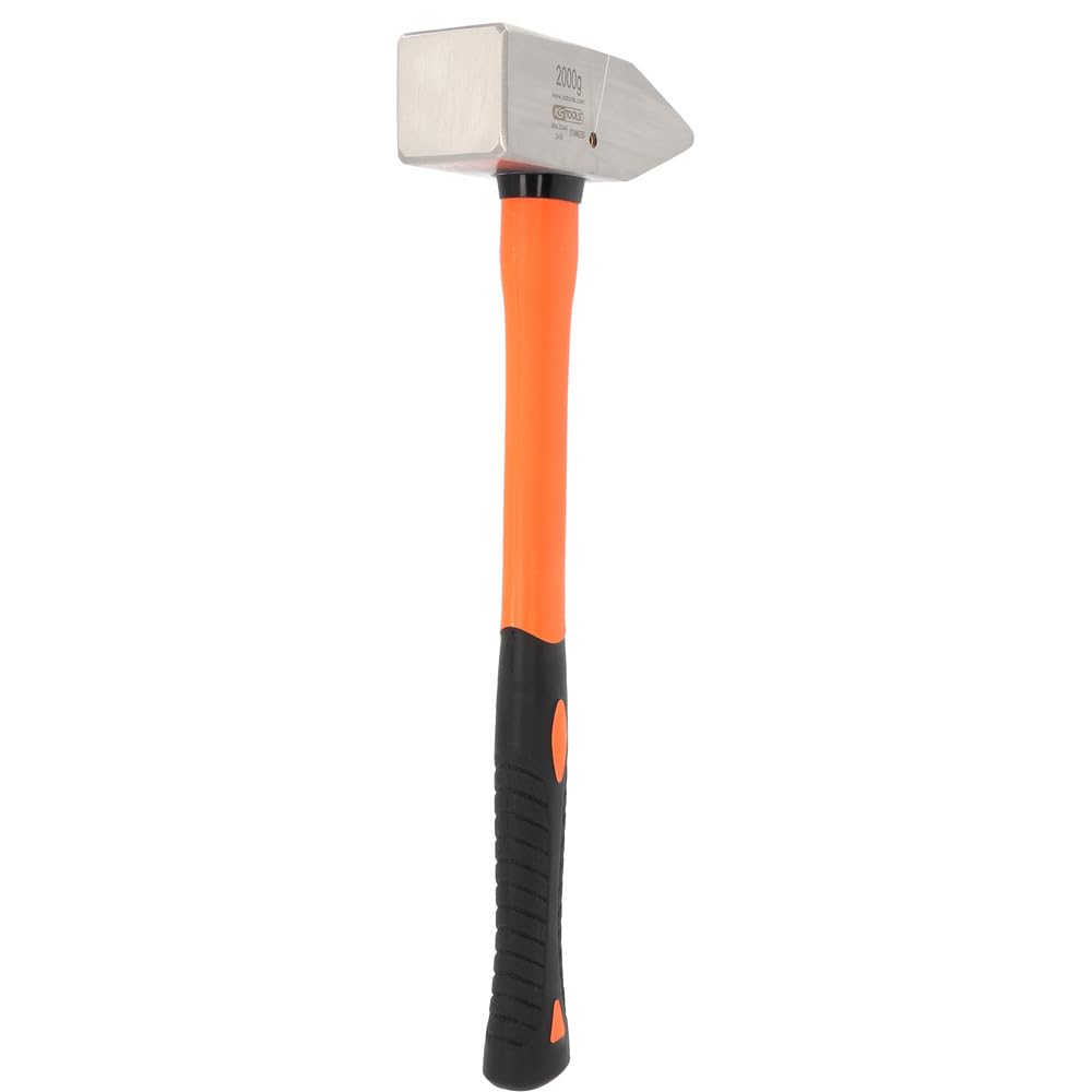 KS TOOLS Marteau de serrurier en acier INOXavec manche en fibre de verre,