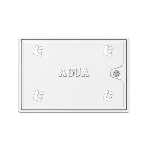 Tapa Contador Agua 220x350 Aluminio