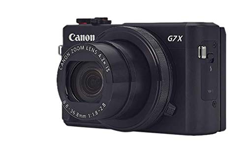 Ficha técnica Canon Powershot G7X Mark II Cámara Digital Negro Kit con Tripod 32gb procesamiento DIGIC Sensor CMOS de 20.1 megapíxeles vídeos 1080p - Fernando Cortés