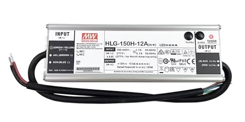 HLG-150H-12A Mean Well 150W 12V 12.5A Switching Power Supply HLG-150H-12A by EnhanBili - Used condition - US$47.10