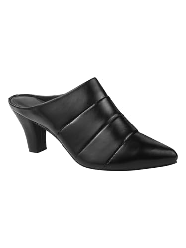 Image of TRYME Fashion Pointed for Party and Formal Occasions Mules Cone Block Heel Sandals for Girls & Women