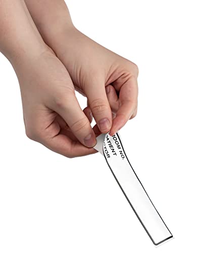 Image of Carstens Patient I.D. Adhesive Medical Chart Labels for 1.5 inch - 4 inch Ring Binder Spines - Pre-Printed Sticker Labels (Room No. / Patient /Doctor), 5 3 /8 inch x 1 3 /8 inch, Roll of 200, White, 4 Pack
