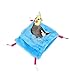 POPETPOP Warm Parrot Sleep Sack Hammock Cozy Bird Sleeping Bag for Small Pets Sky-Blue Suitable for Parakeets and Cockatiels for Indoor Use