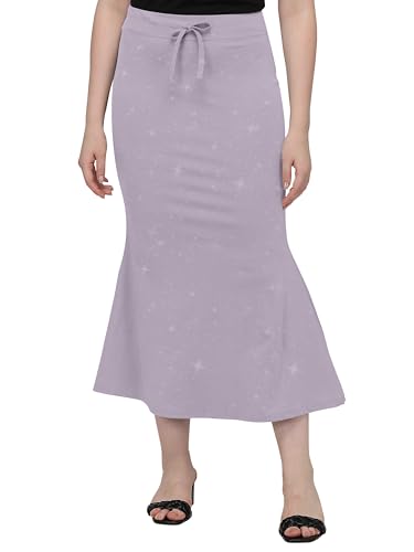 Image of Mehrang Stretchable Shimmer Saree Shapewear Petticoat for Women, Skirts for Women,Shape Wear Dress for Saree
