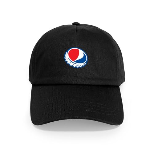 CafePress Pepsi Modern Unique Adjustable Baseball Hat Black