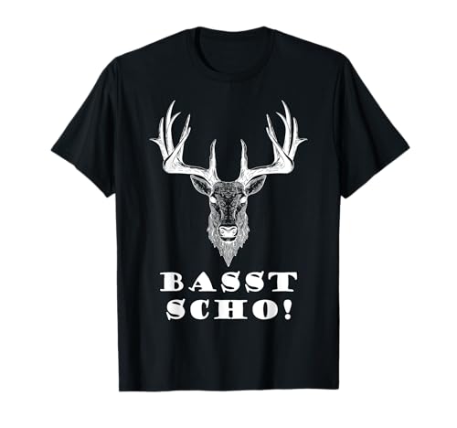 Bass Scho Bavaria Funny Oktoberfest Freistaat Costume T-Shirt